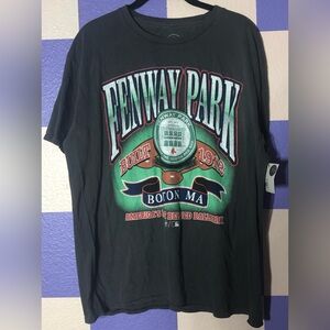 NWT 47 Fenway Park Red Sox Vintage Inspired Tee in Flint Black - Size M